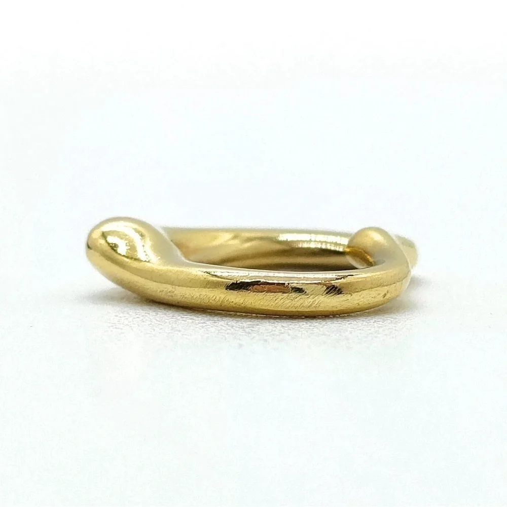 Tiffany & Co. 18KT Gold Open Heart Pendant